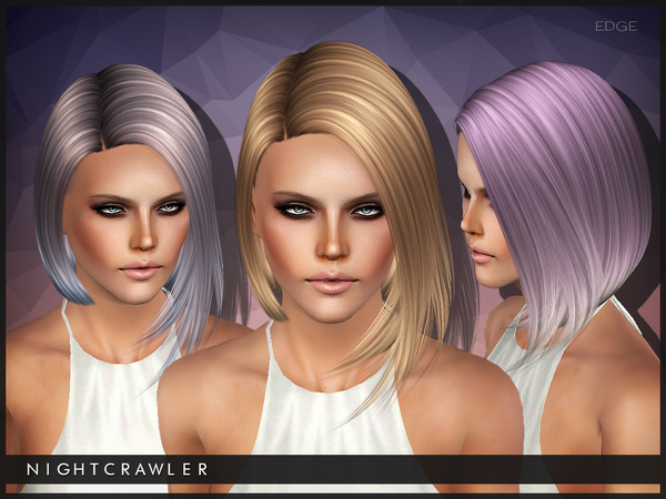 Nightcrawler   EDGE hairstyle by The Sims Resource for Sims 3