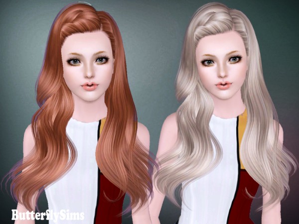 Hairstyle 144 by Butterfly Sims for Sims 3