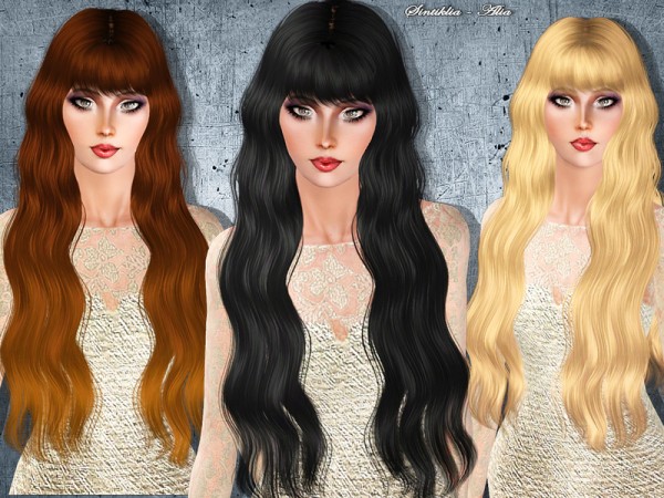 Hairstyle Alia by Sintiklia by The Sims Resource for Sims 3