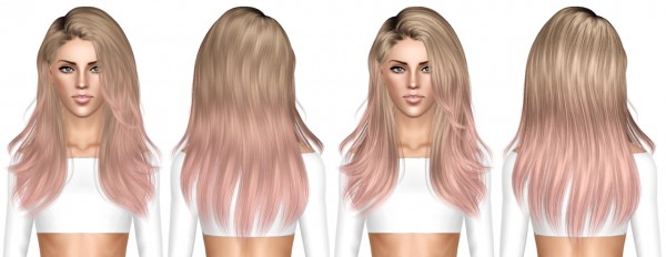 Alesso`s Hide hairstyle retextured by July Kapo for Sims 3