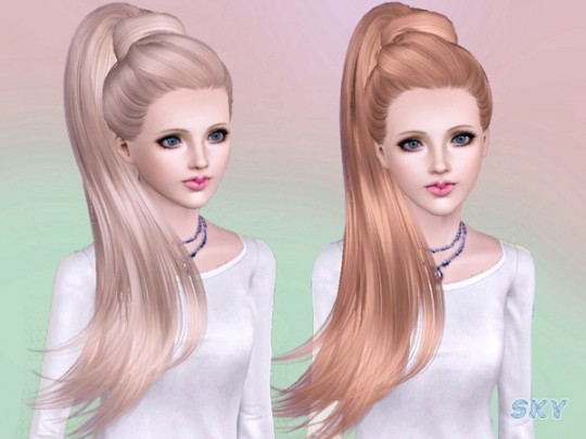 Skysims hairstyle 268 Amili by The Sims Resource - Sims 3 Hairs