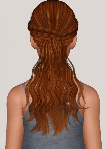 Skysims 270 hairstyle retextured by Someone take photoshop away from me for Sims 3