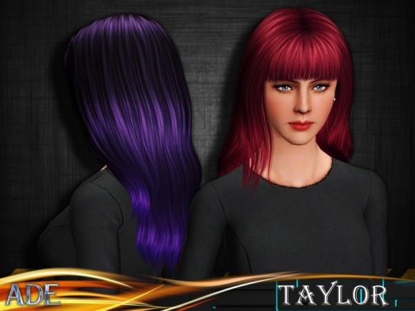 Taylor hairstyle for TS3 by Ade Darma by The Sims Resource for Sims 3