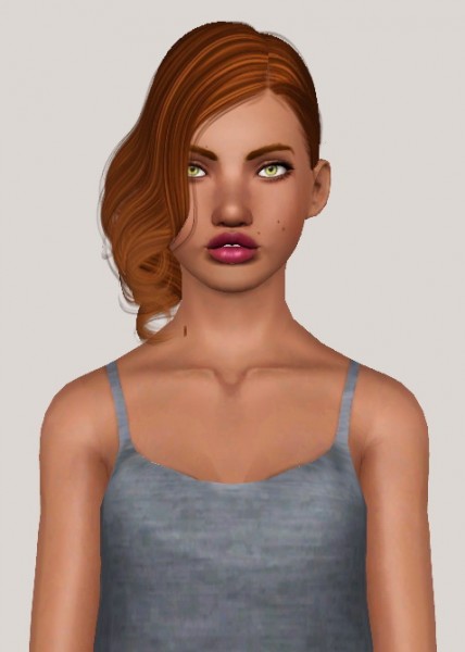Alesso`s Aphrodite and Stone hairstyle retextured by Someone take photoshop away from me for Sims 3