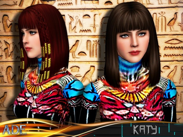 Katy hairstyle by Ade Darma by The Sims Resource for Sims 3