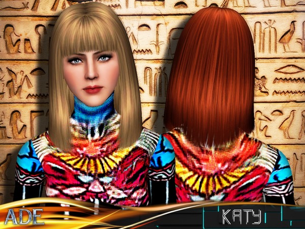 Katy hairstyle by Ade Darma by The Sims Resource for Sims 3