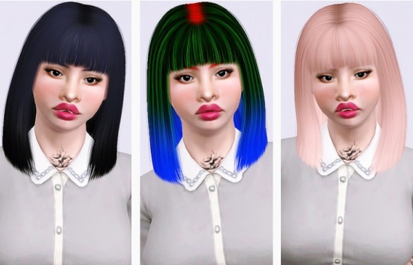 Ade Darma’s Katy hair retextured by Beaverhausen for Sims 3