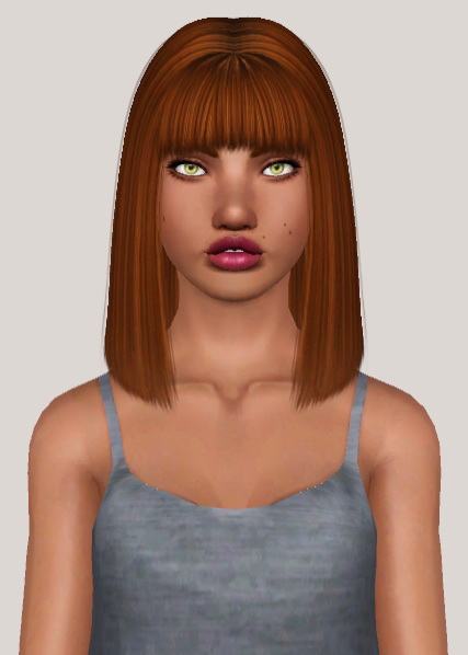 Ade Darma’s Katy hairstyle retextured by Someone take photoshop away from me for Sims 3
