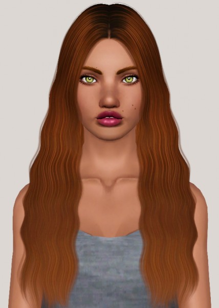 Cazy Blackbird hairstyle retextured by Someone take photoshop away from me for Sims 3