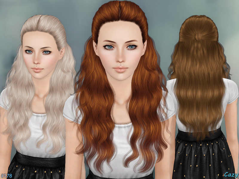 Hannah Hairstyle Set by Cazy by The Sims Resource - Sims 3 Hairs