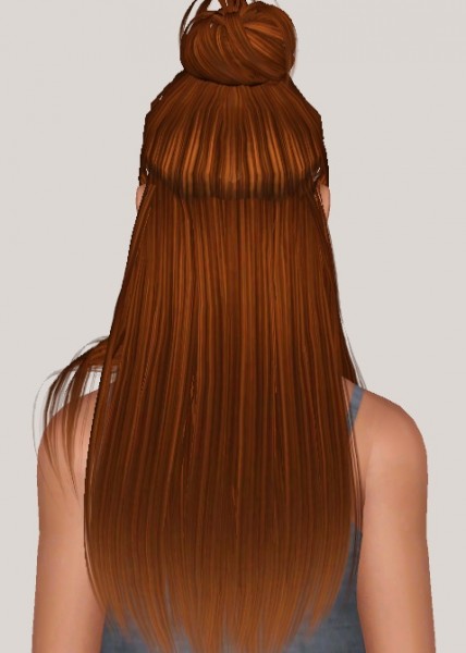 Plumb Da Bots Bun Long and Double Long by Someone take photoshop away from me for Sims 3