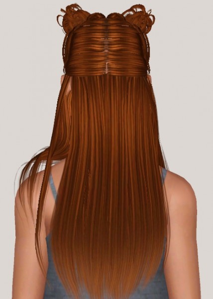 Plumb Da Bots Bun Long and Double Long by Someone take photoshop away from me for Sims 3
