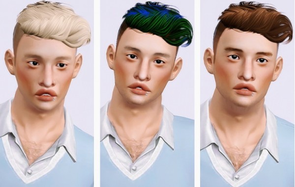 Anto   Darko hairstyle retextured by Beaverhausen for Sims 3