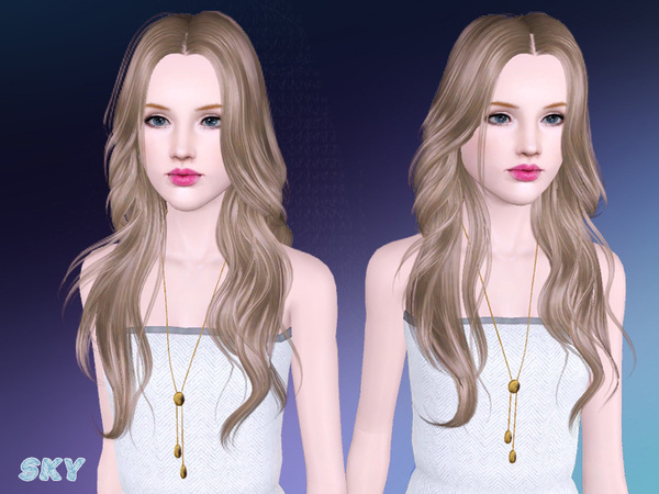 Hairstyle 278 for TS3 by Skysims by The Sims Resource for Sims 3