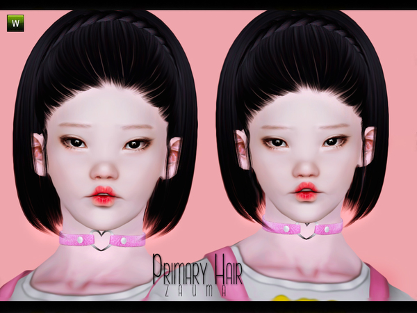 Yume   Primary hairstyle by Zauma by The Sims Resource for Sims 3