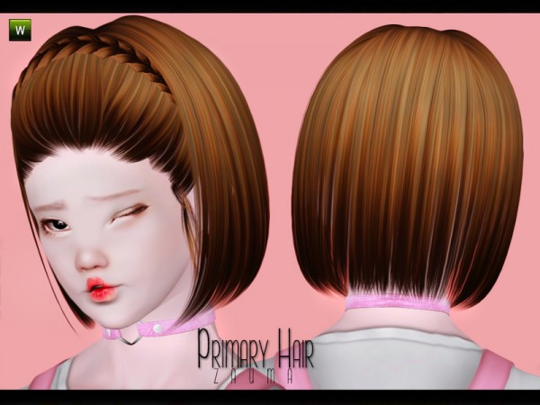 Yume   Primary hairstyle by Zauma by The Sims Resource for Sims 3