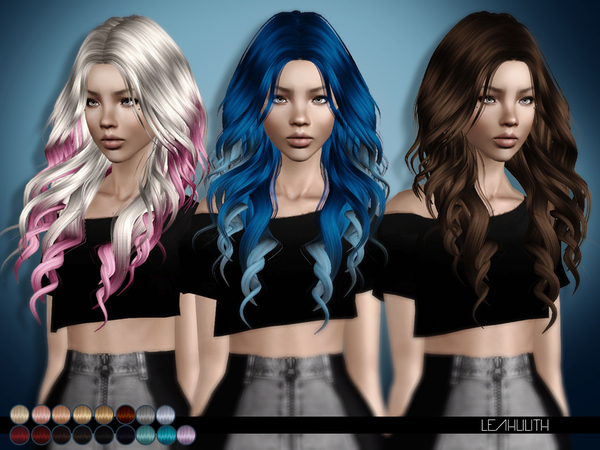 Dream hairstyle for TS3 by LeahLilith by The Sims Resource for Sims 3