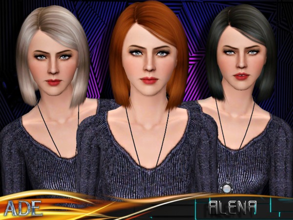 Ade   Alena hairstyle for sims 3 by The Sims Resource for Sims 3