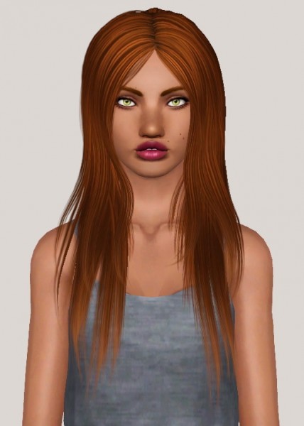 Newsea`s Poisson hair choped and retextured by Someone take photoshop away from me for Sims 3