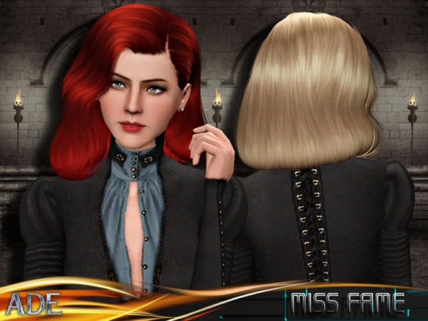 Miss Frame hairstyle by Ade Darma by The Sims Resource for Sims 3