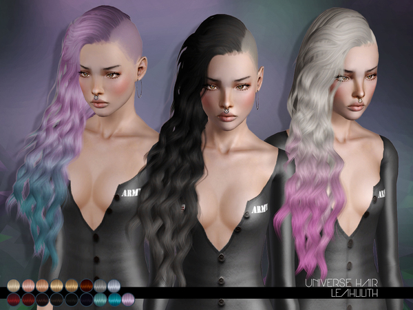 Universe Hair for TS3 by LeahLillith by The Sims Resource for Sims 3
