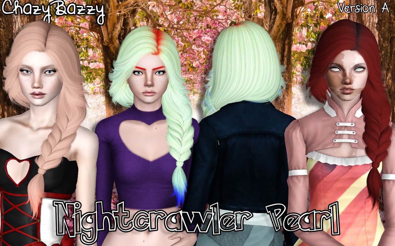 Nightcrawler`s Pearl hairstyle retextured by Chazy Bazzy ...