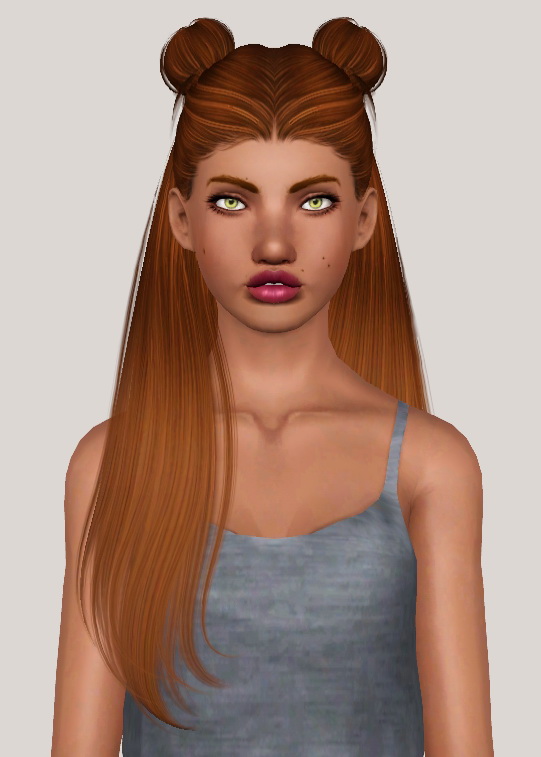 sims 3 black bullet hair