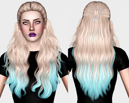 Hair retextured dump part 2 by Chantel Sims for Sims 3