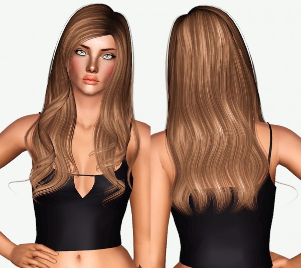 Alesso`s Urban hairstyle retextured by Chantel Sims for Sims 3