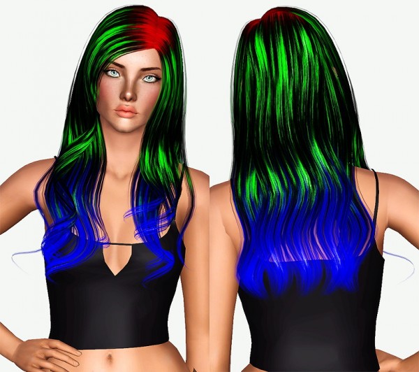 Alesso`s Urban hairstyle retextured by Chantel Sims for Sims 3