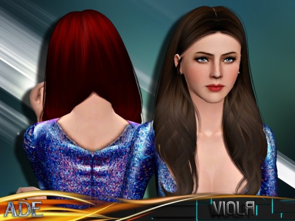 Ade   Viola hair for TS3 by The Sims Resource for Sims 3