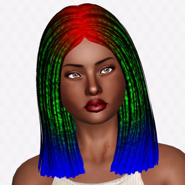 Nightcrawler Antoinette Dreads by Chantel Sims for Sims 3