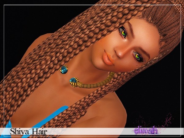 Shiva Hair by Eliavah from The Sims Resource for Sims 3