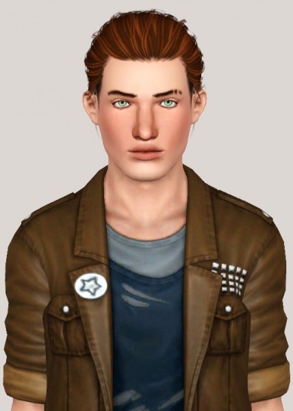 Anto`s Blackout hair retextured by Someone take photoshop away from me for Sims 3