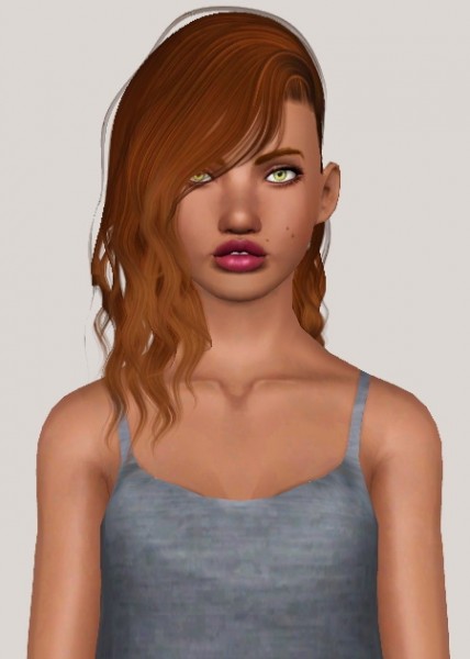 Anto`s Glareand Roulette hair retextured by Someone take photoshop away from me for Sims 3
