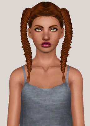 LeahLillith DreamChase and Heartburn Hairstyle retextured by Someone ...