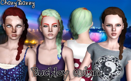 Buckley Hair Dump 4 by Chazy Bazzy - Sims 3 Hairs