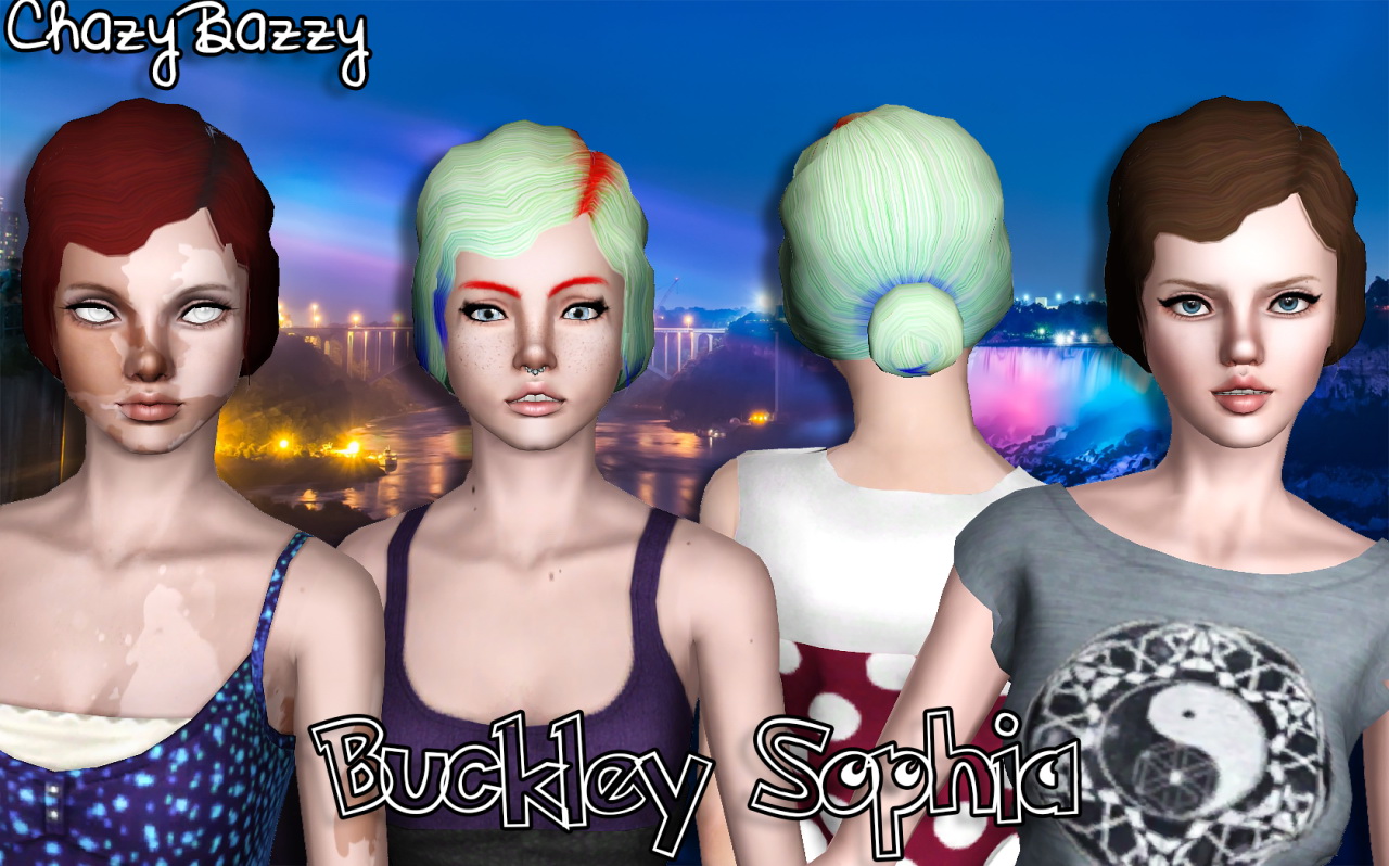 Buckley Hair Dump 4 by Chazy Bazzy - Sims 3 Hairs