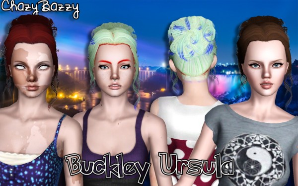 Buckley Hair Dump 5 by Chazy Bazzy for Sims 3
