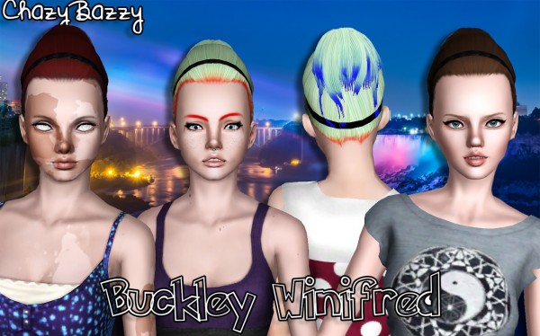 Buckley Hair Dump 5 by Chazy Bazzy for Sims 3